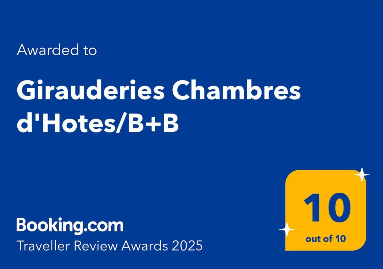 Girauderies Chambres D'Hotes/B+B Floirac  Eksteriør billede